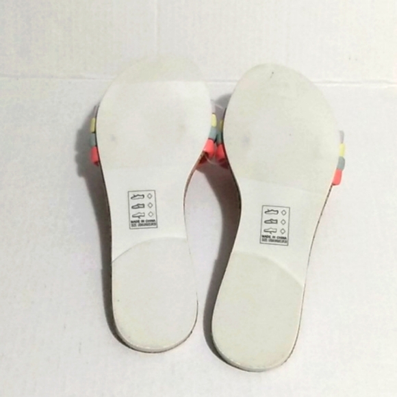 QUPID RAINBOW MULE SANDALS NWT SIZE 8 - Picture 4 of 6